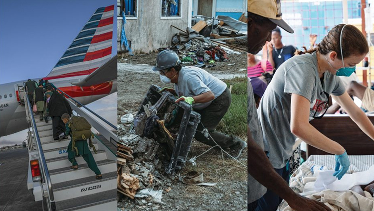 Roger Up at the Team Rubicon Roll Call