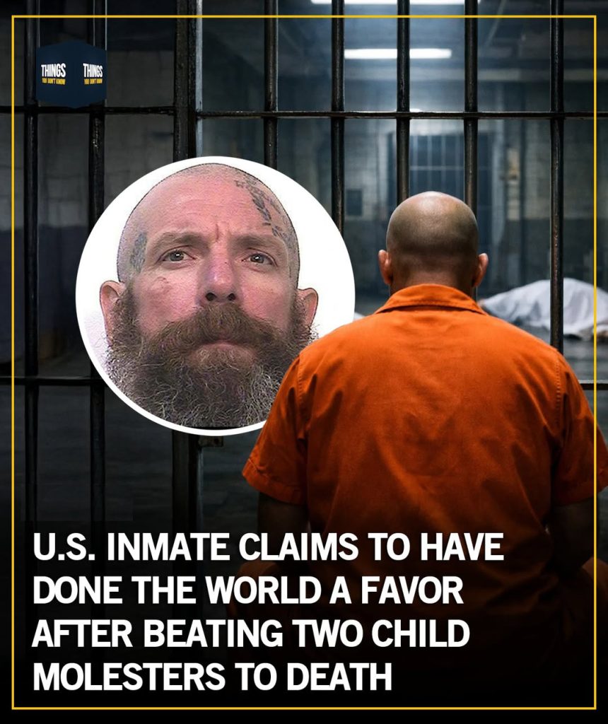 Jonathan Watson inmate - he beat two child molesters to death in prison. 