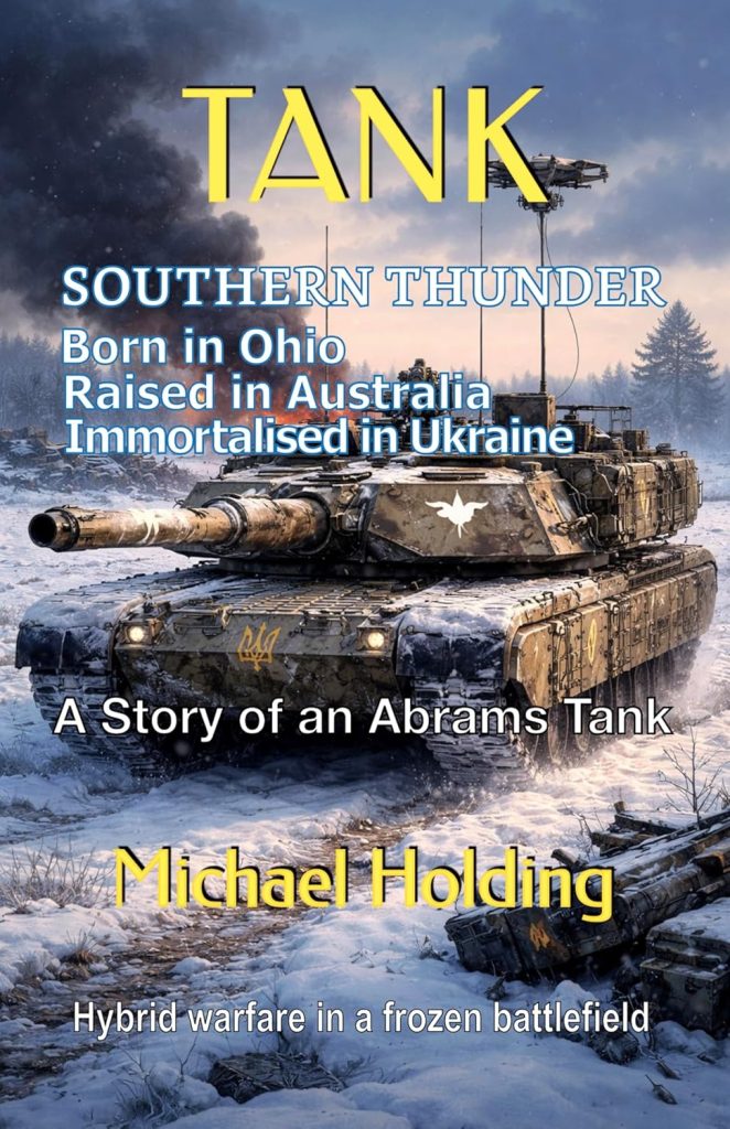 The book cover for Tank: Southern Thunder by Australian author Michael Holding. 